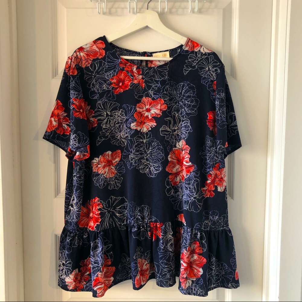 Peplum lovely top